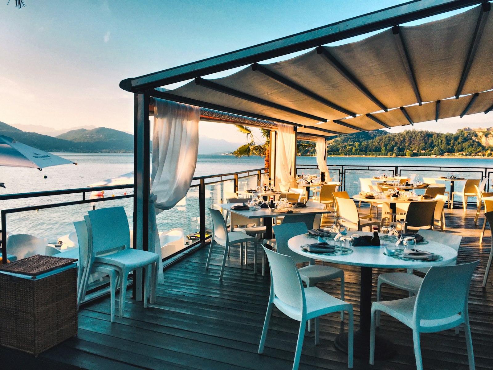 A packed local restaurant — warm lighting, full tables, the kind of place people drive to
